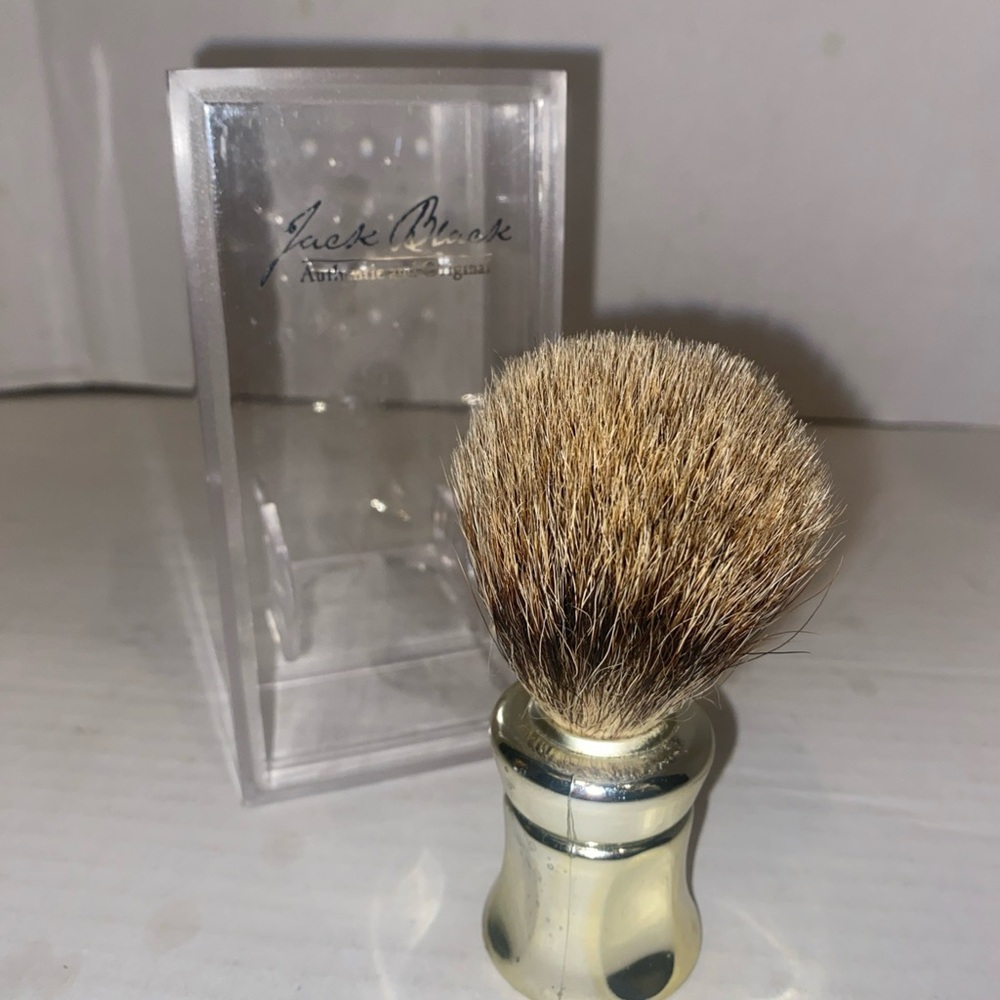 Jack Black badger, bristle hair, shaving brush new